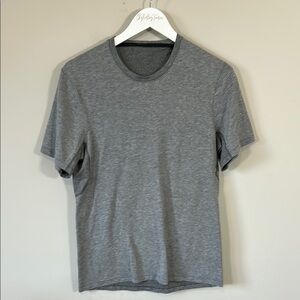 Lululemon 5 Year Basic Tee Heather Grey Performance Short Sleeve Shirt Stretch